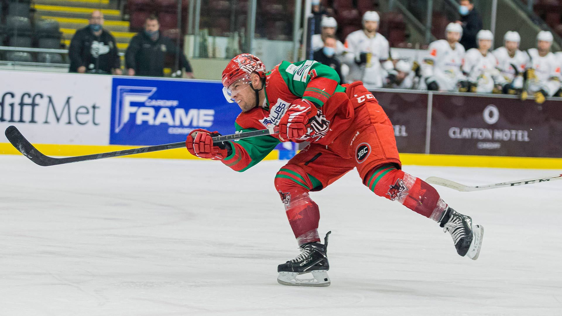Win a signed/framed jersey in this week's raffle :: Cardiff Devils
