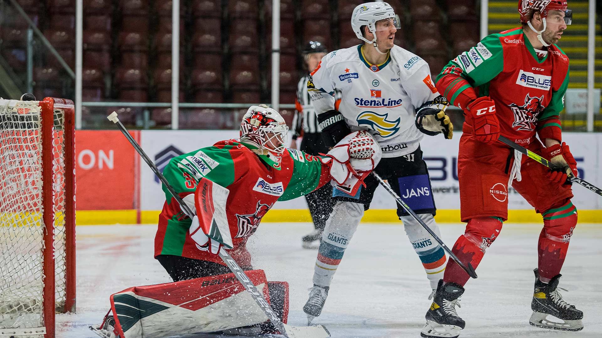 Devils Beat Giants 4-1 in final game behind closed doors :: Cardiff Devils